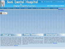 Tablet Screenshot of dentistludhiana.com
